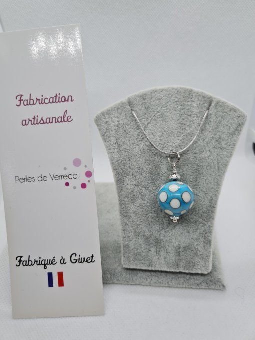Collier grosse perle choisissez la couleur