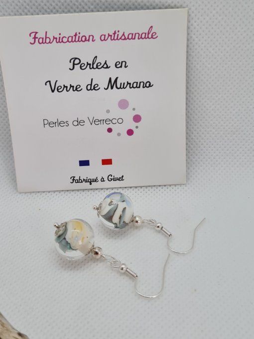 Boucles d oreilles Collection Cachemire   