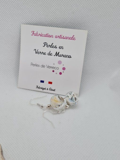Boucles d oreilles Collection Cachemire   