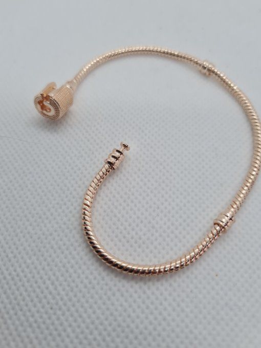 Bracelet charm Rose