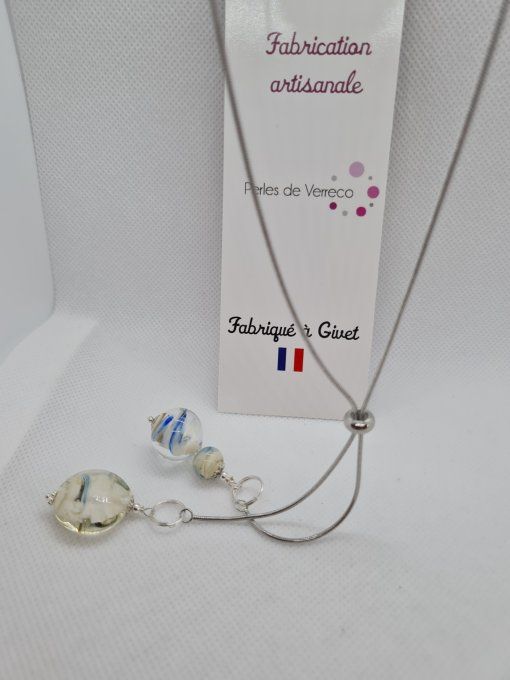 Grand collier coulissant 