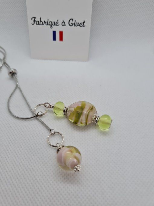 Grand collier coulissant 