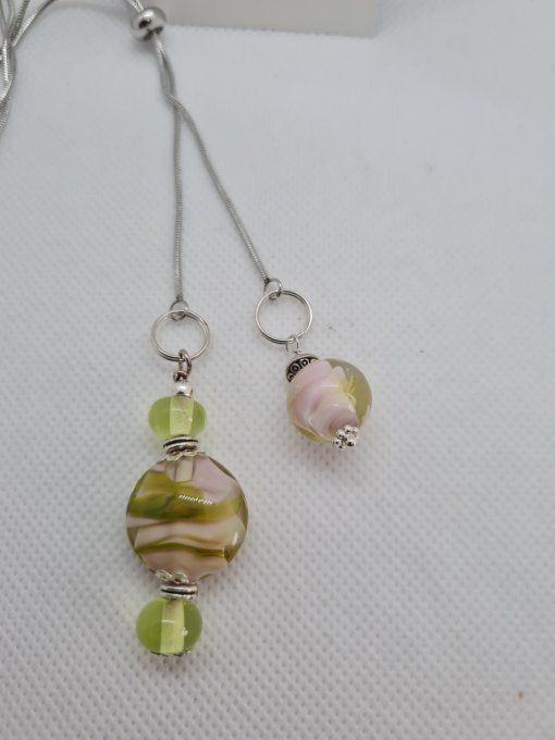 Grand collier coulissant 