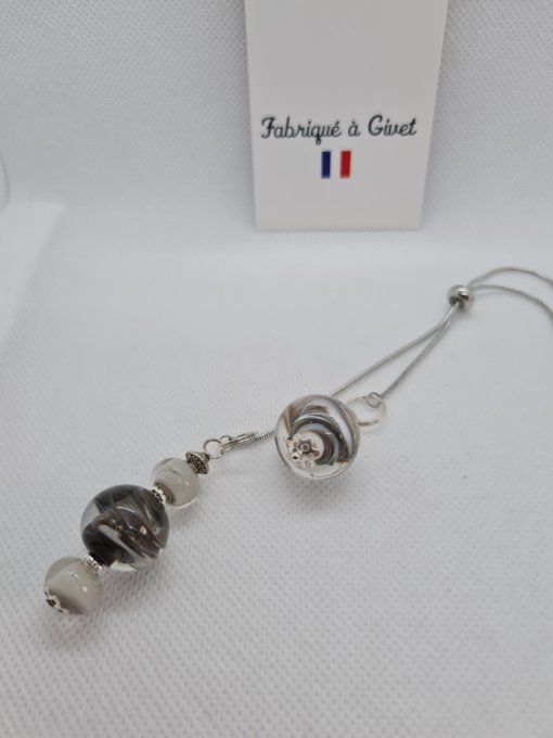 Grand collier coulissant 