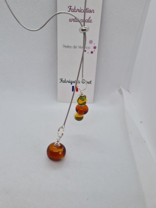 Grand collier coulissant  