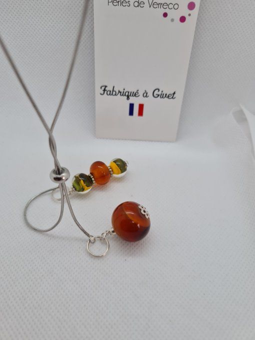 Grand collier coulissant  