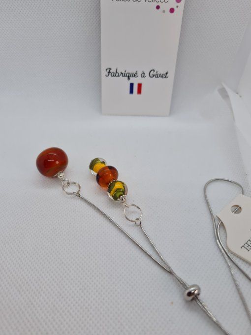 Grand collier coulissant  