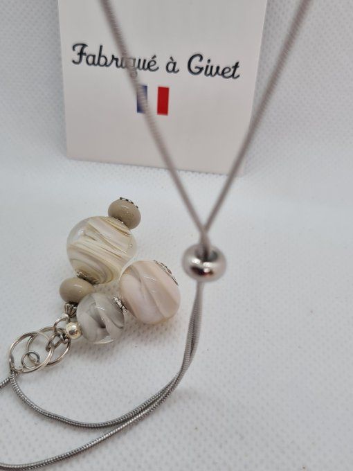 Grand collier coulissant  