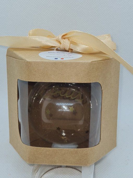 Boule transparente personnalisée  