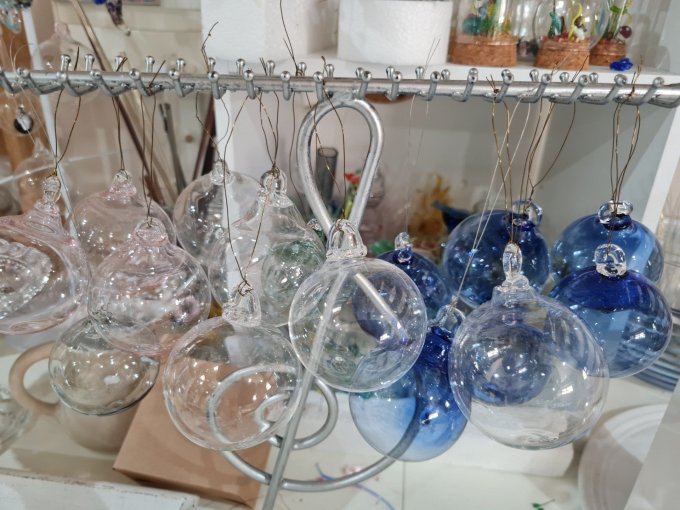 Boule personnalisable transparente 