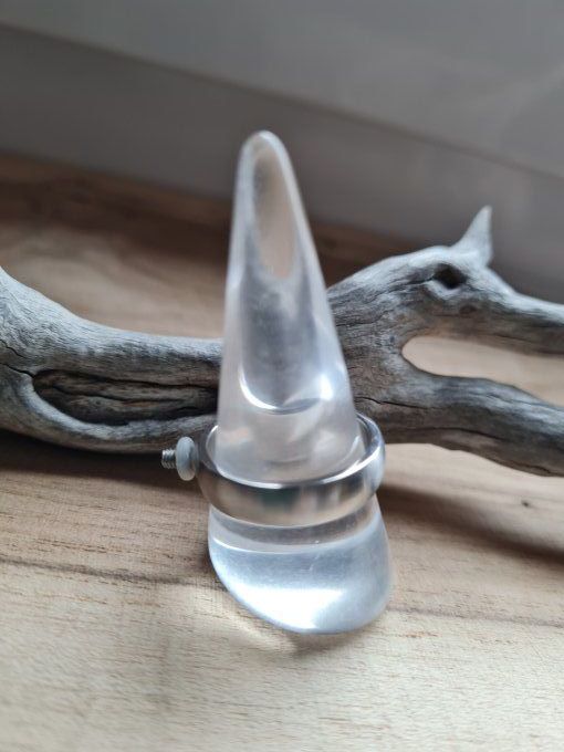 Bague très haute qualité acier brossé  plusieurs taille disponibles